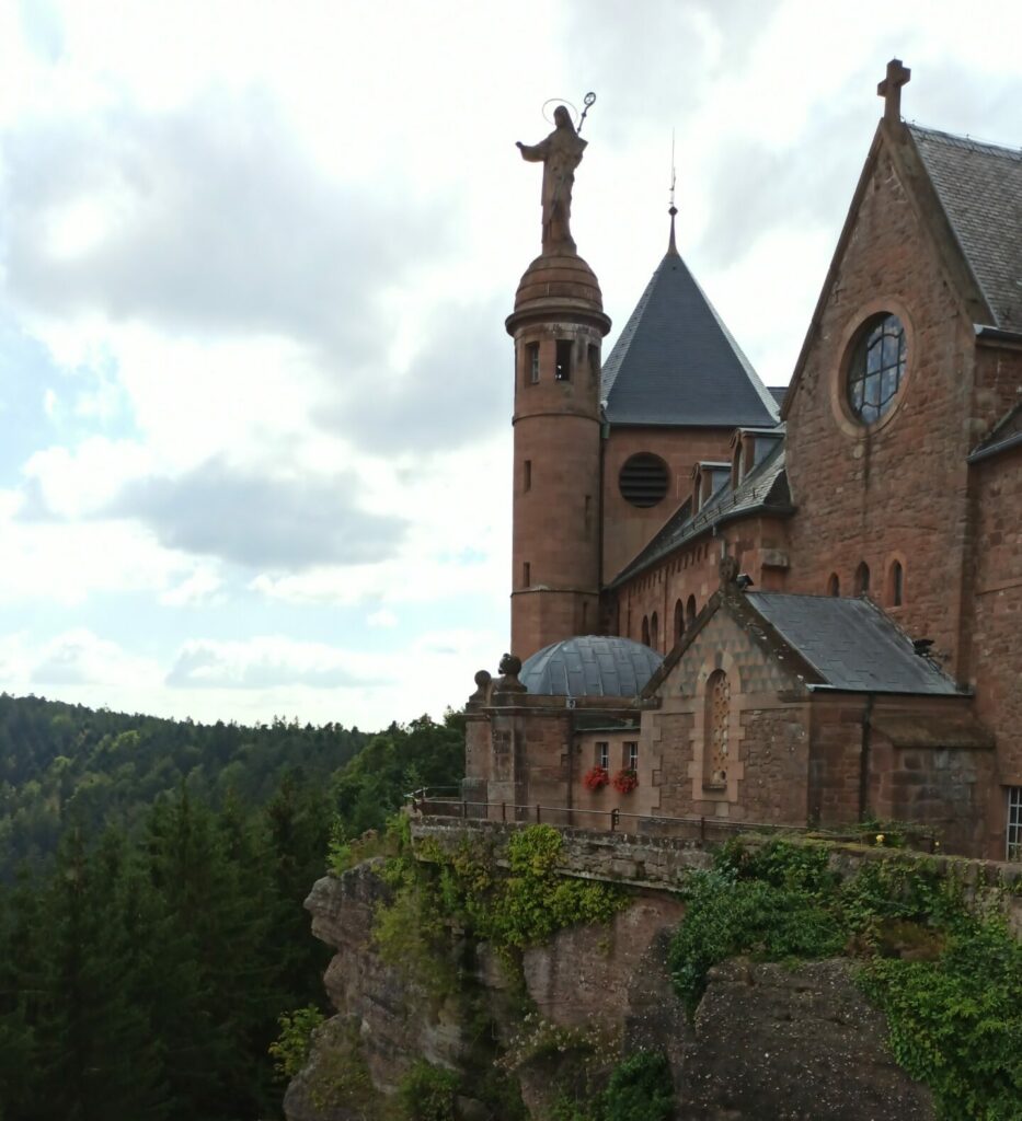 Le mont Sainte Odile phare spirituel de l'Alsace
